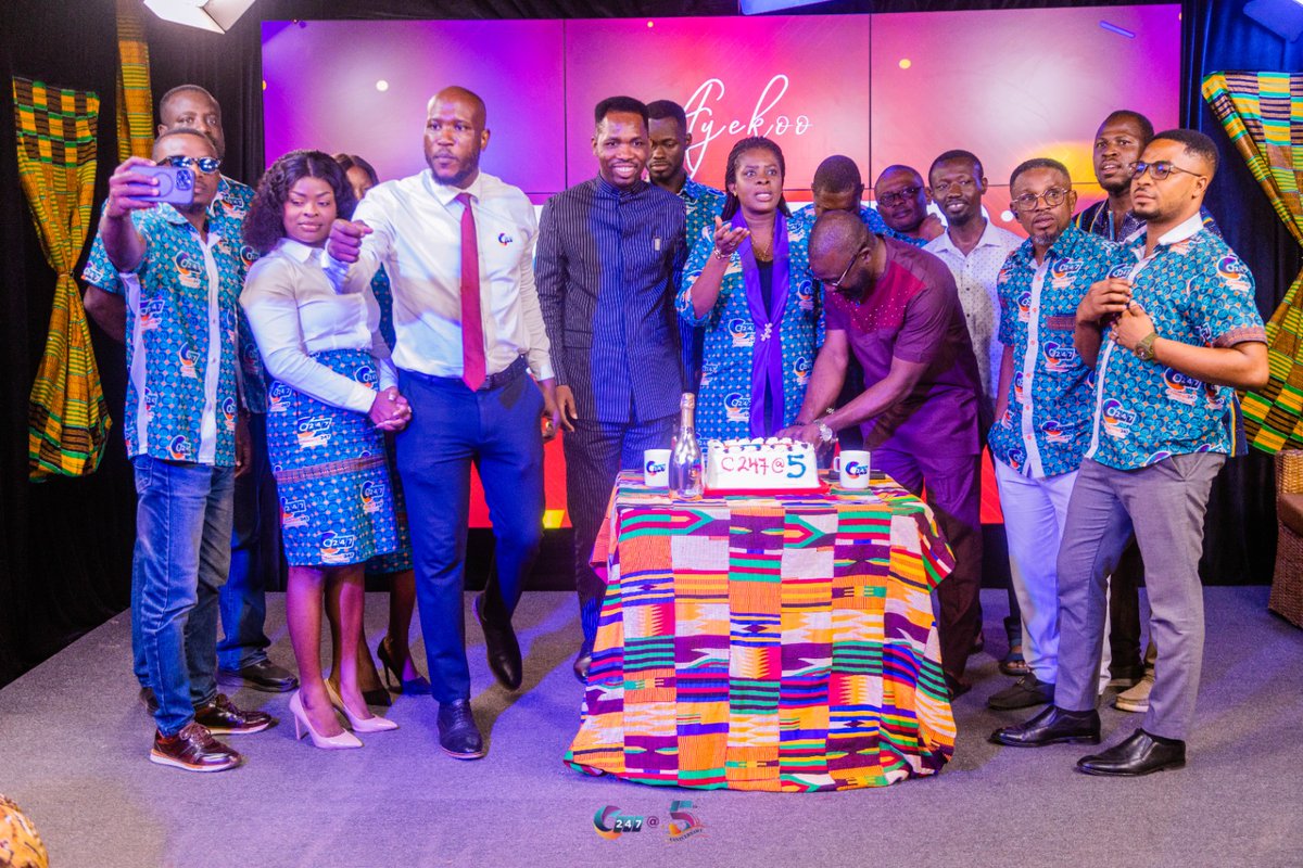 Channel247News's tweet photo. Celebrating 5 Years of Channel 247! Meet our dedicated team all heart, all soul working together to bring you the amazing content you see on your screens every day. Channel 247 - TV That Excites! #Channel247TV #5YearsOfExcellence #BehindTheScenes #AnniversaryCelebration https://t.co/5QJi8BcyfK