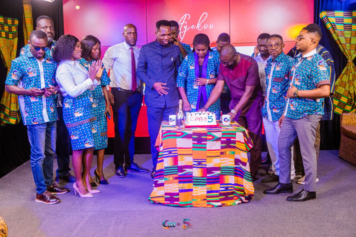 Channel247News's tweet photo. Celebrating 5 Years of Channel 247! Meet our dedicated team all heart, all soul working together to bring you the amazing content you see on your screens every day. Channel 247 - TV That Excites! #Channel247TV #5YearsOfExcellence #BehindTheScenes #AnniversaryCelebration https://t.co/5QJi8BcyfK