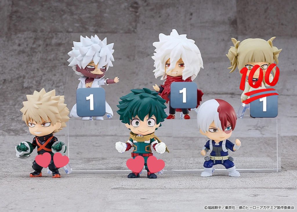 bokugakitaa's tweet photo. @0 【譲渡/交換】 ヒロアカ ねんどろいど ヒーローvs敵 ねんどろいどさぷらいず

譲：荼毘、死柄木　各1

求：1,500円+送料or爆豪、緑谷

譲渡優先
(パーツ含む場合は定価+送料)

交換は幼馴染セットで求めております。
お気軽にお声掛けください🙏 https://t.co/JDqCo1MbWY