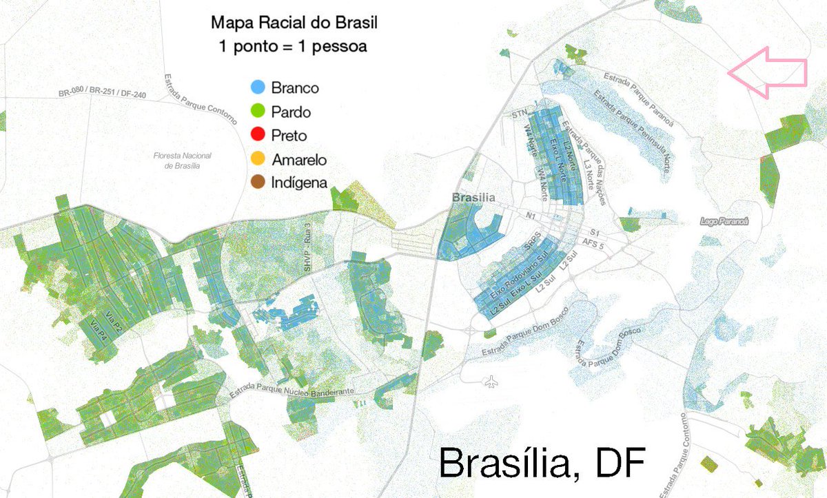 pfnery's tweet photo. Essa área devia ter moradias há muito tempo. Vejam a seta rosa: um vazio do lado do centro de oportunidades da capital. https://t.co/lpoR9GQ6b5