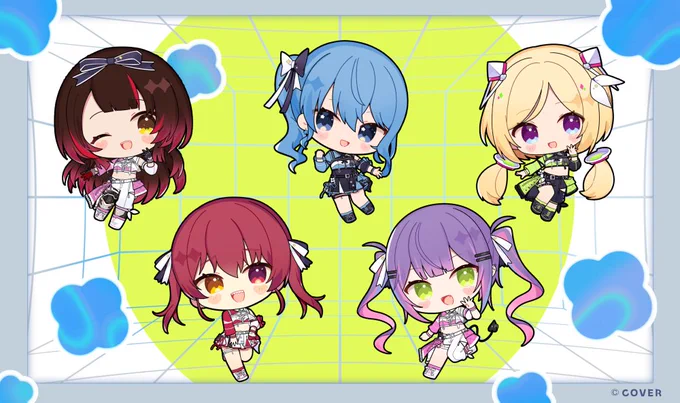 ・・・✧ お仕事イラスト ✧・・・ 「hololive SUPER EXPO 2026」にて、 hololive STAGE4の16名のタレント様のミニキャライラストを担当させていただきました! 何卒のほどよろしくお願いいたします #hololivefesEXPO26 ・・・✧ ・・・・・・・ ✧・・・