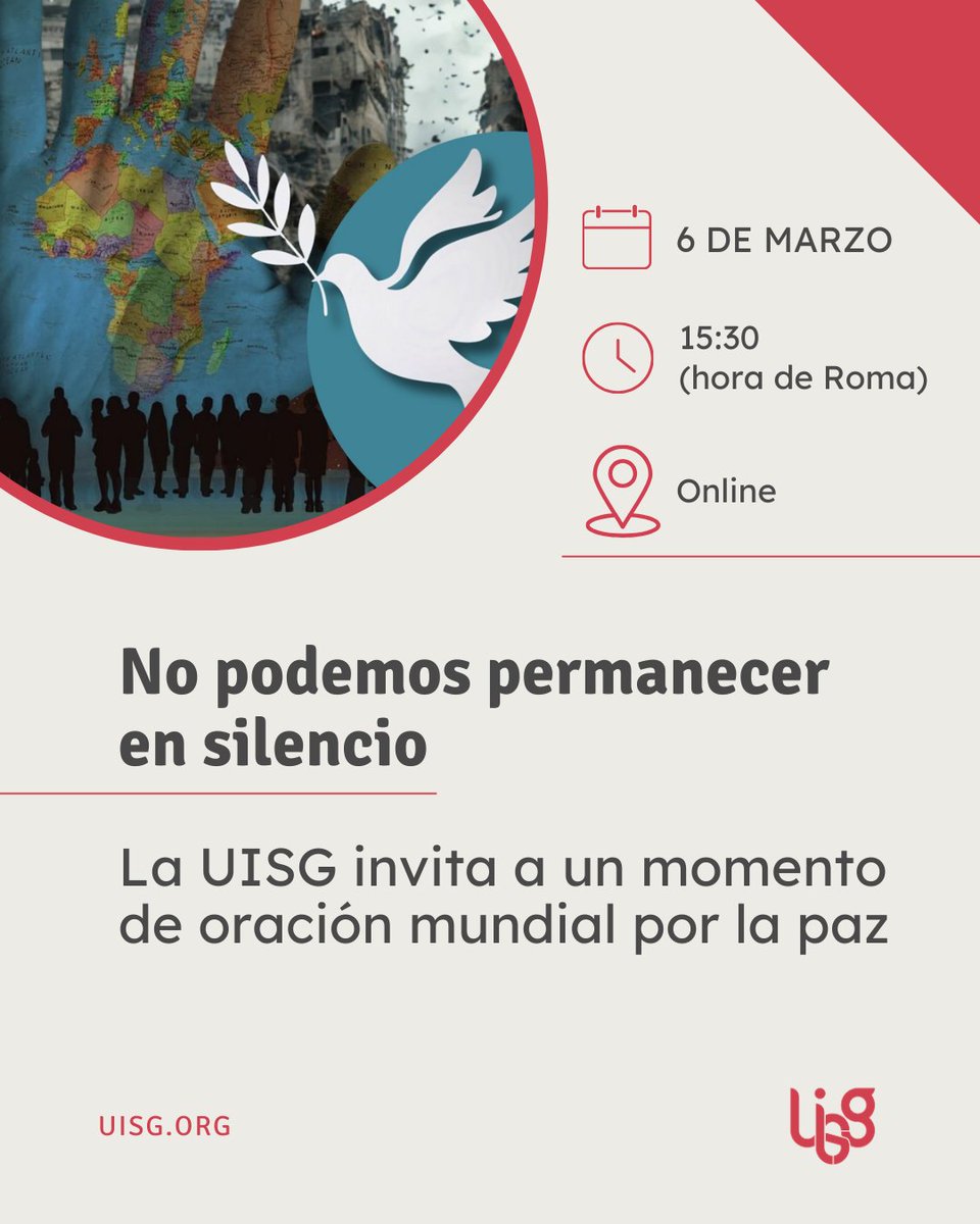 UISG International Union of Superiors General tweet media