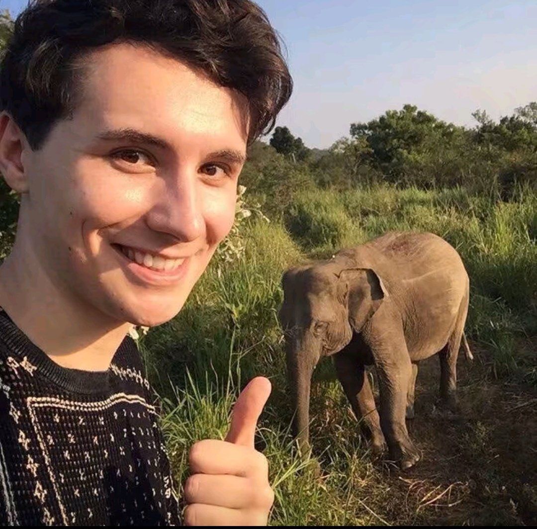 me in the phouse on 12th October 2025 taking pics with the elephant in the room before he got evicted the next day