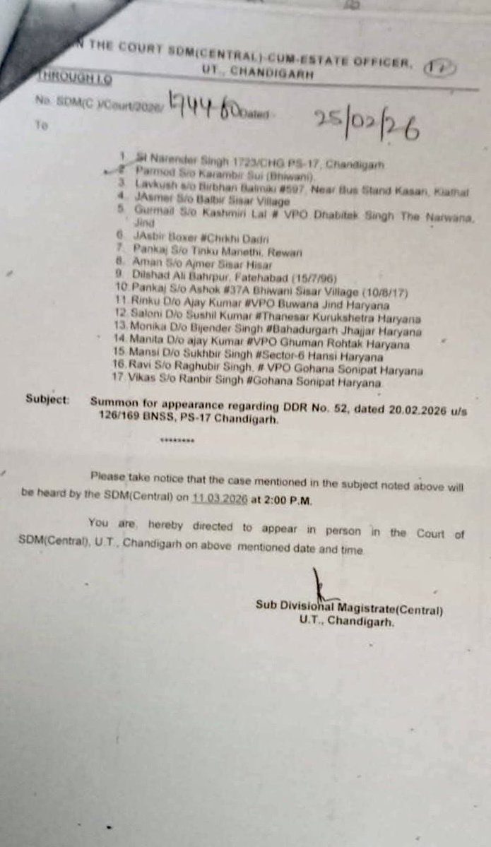 Haryana Shadow tweet media