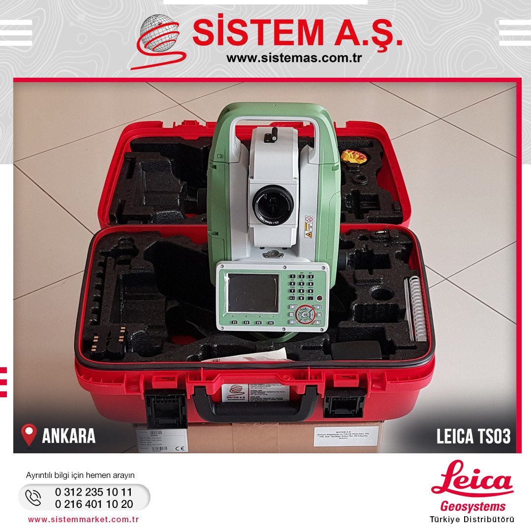 Leica TS03 Total Station / ANKARA
Müşterimize hayırlı olsun.
Firmamıza duydukları güven için teşekkür ederiz.
Tecrübe, istikrar ve güvenle hizmet vermeye devam ediyoruz.
.
#leica #LeicaTs03 #sistemaşsatış #Totalstation