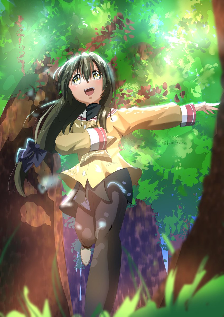 リクエストの風子ちゃん描かせていただきました！ #CLANNAD