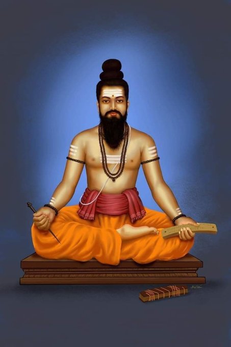 tskrishnan's tweet photo. Today is the Guru Pooja of Thiruvalluvar, who gave Thirukkural, the dharma sastra in Tamil, dividing that into three Purushartas, Aram (Dharma), Porul (Artha) and Inbam (Kama).

மாசி உத்திரத்தினத்தில் வள்ளுவனார் மாநிலம்விட்  
டாசில்பல முக்தியடைந் தாரால் - காசினியில்  
கொல்லா விரதங் குறிக்கொண்டா ரெல்லாரும்  
நல்லார்வஞ் செய்மினந்த நாள்  

(Valluvar attained Moksha on the day of Masi, Utthra Nakshatra)

It is mentioned in Mahabharata, in the Shanti Parva, that at a time when the Vedas had disappeared, Brahma compiled a treatise called “Trivarga”, based on the Vedas and dealing with the three Purusharthas. From this work arose many ethical treatises (Nīti texts). One of these texts is Thirukkural as given in Thiruvalluvar Maalai. 

நான்மறையின் மெய்ப்பொருளை முப்பொருளா நான்முகத்தோன்
தான்மறைந்து வள்ளுவனாய்த் தந்துரைத்த – நூல்முறையை
வந்திக்க சென்னிவாய் வாழ்த்துகநல் நெஞ்சம்
சிந்திக்க கேட்க செவி

This verse says that the inner meaning of the four Vedas was condensed into a work dealing with the three objectives of life — virtue (Aram), wealth (Porul), and pleasure (Inbam) by the four-faced Brahma, and that Tiruvalluvar composed the Tirukkural based on that foundation.

Thus, Tirukkural is one of the Bharatiya ethical texts founded upon the principles of the Vedas.