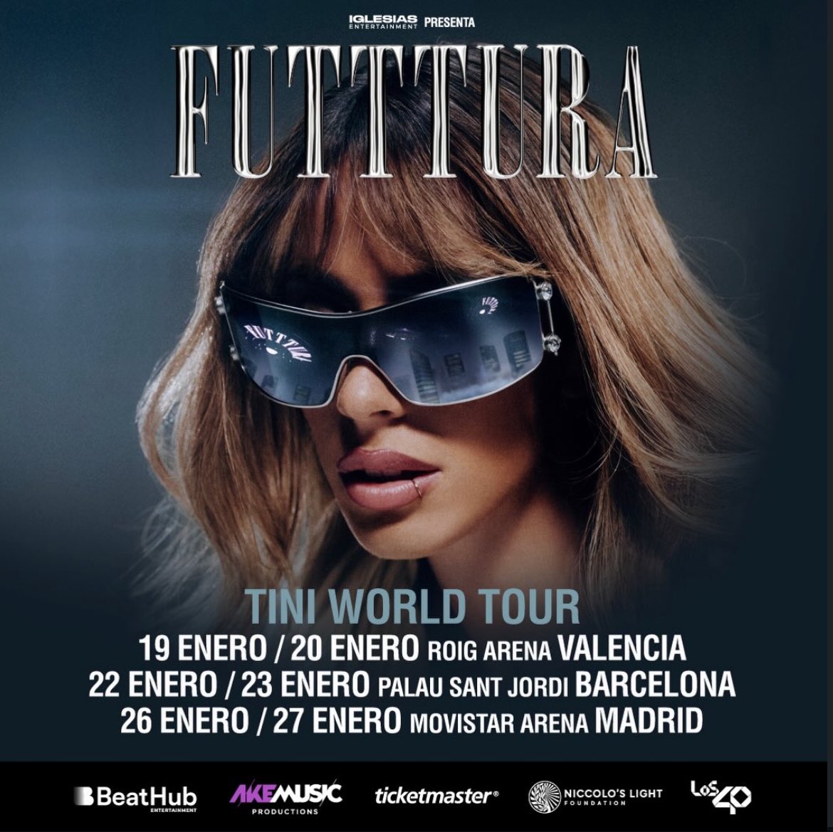 En tan solo 40 minutos se AGOTÓ la preventa para todos los shows de #FUTTTURA en España 🇪🇸

🎟️ Venta general habilitada a las 17:00 hs (hora España).