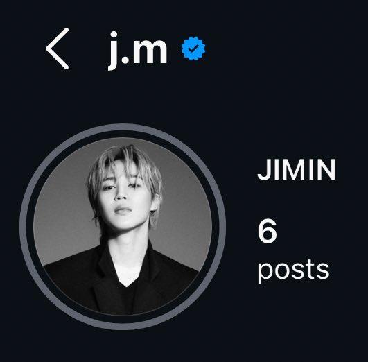 Jimin is currently working on how hes going to crop his new instagram pfp