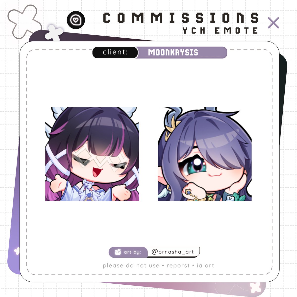 Ornasha ❘ COMMSS OPEN 💌 tweet media