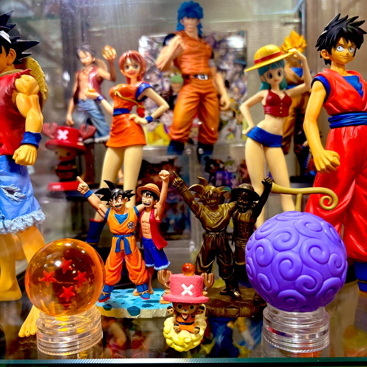 ドラゴンボール カプセル ネオ withワンピース 孫悟空＆ルフィ