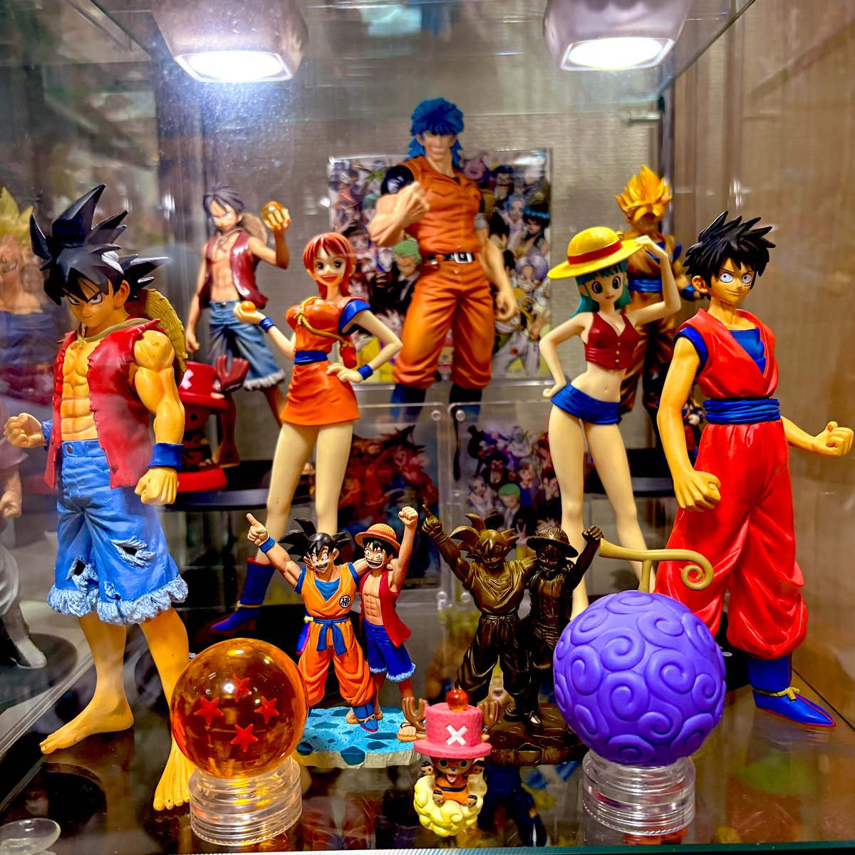 ドラゴンボール カプセル ネオ withワンピース 孫悟空＆ルフィ