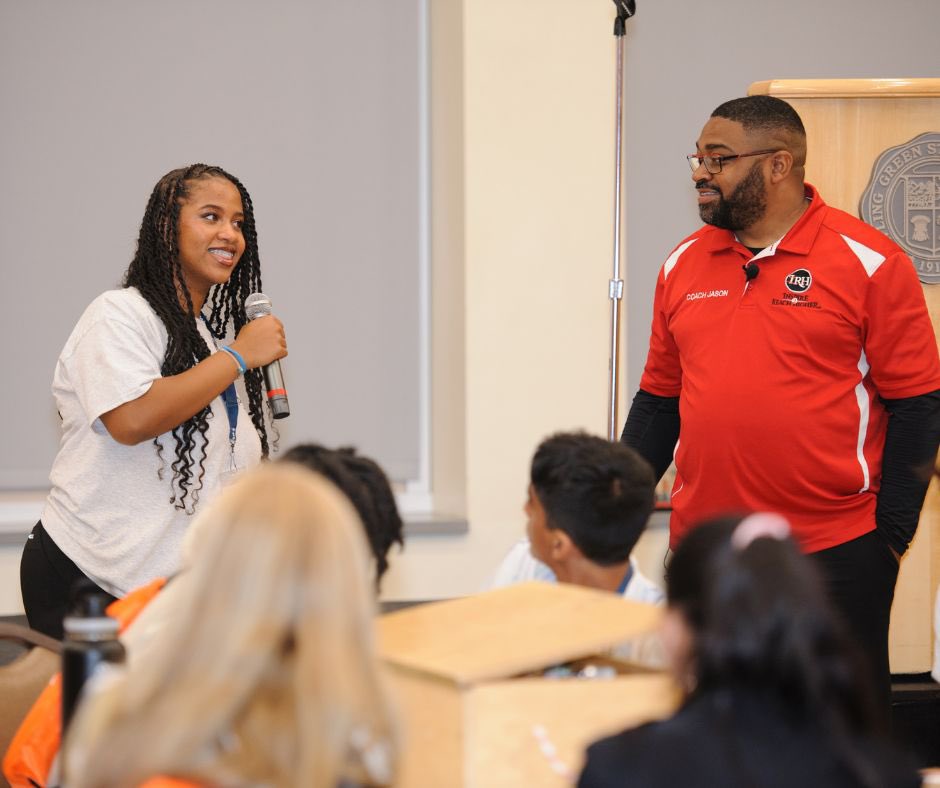 🎤 Between the Mic &amp; Me
🎤 Week 26: The Room Full of Girls

I stepped back. Handed her the mic.
 The room shifted. For too long, girls have been interrupted, dismissed, told to shrink.

So I make space. When she speaks, she isn’t just answering — she’s reclaiming her voice.