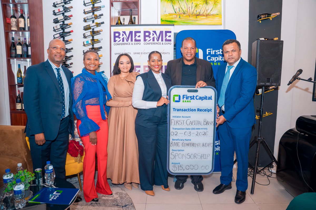 As the official Gold Sponsor of the Botswana Mining &amp; Energy Conference &amp; Expo (BME) 2026, First Capital Bank Botswana is proud to support a platform that advances Botswana’s economic transformation. 📷

Through a USD15,000 investment, the Bank supports a key industry gathering
