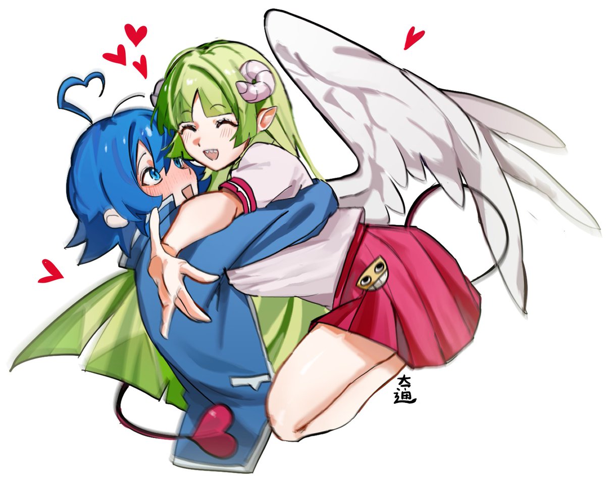 💙💚#iruclara #イラスト ＃クララ ＃入間くん #イラスト ＃クララ #魔入りました入間くん #WelcomeToDemonSchoolIrumaKun