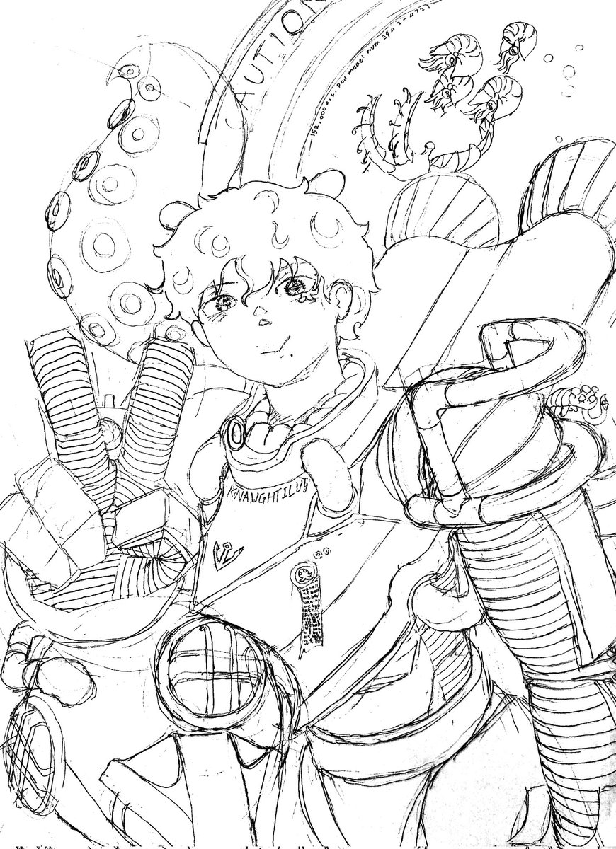 Sketch #art #illustration #イラスト #sketch