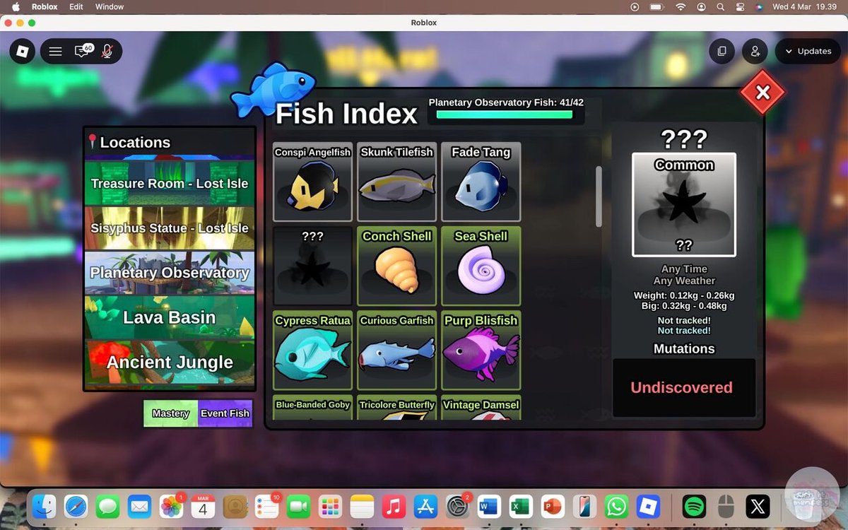 FISH IT FESS ‼️ WTT CANTUMIN UNAME tweet media