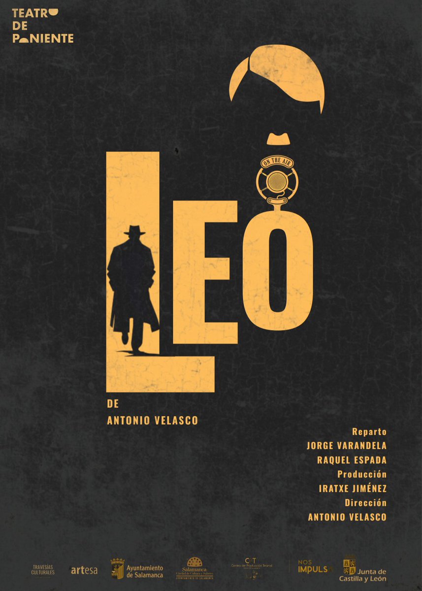 fueled_byhate's tweet photo. 🔴 LEO Cía. Teatro de Poniente, Teatro Reina Sofía (Benavente)
Dentro de la trilogía "Biografías imposibles", nos cuentan la historia de Leo Caruso, espía en la WWII. Visualmente potente, uso de múltiples recursos que hacen que tenga un ritmo vibrante e hipnótico. Brutal
⭐⭐⭐⭐ https://t.co/xR0Td4bN7O