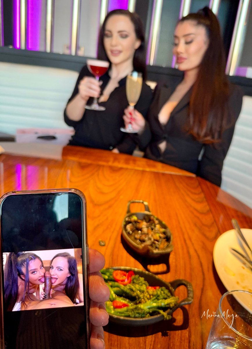 We get the full meal 😋🍆 he just gets the leftovers…