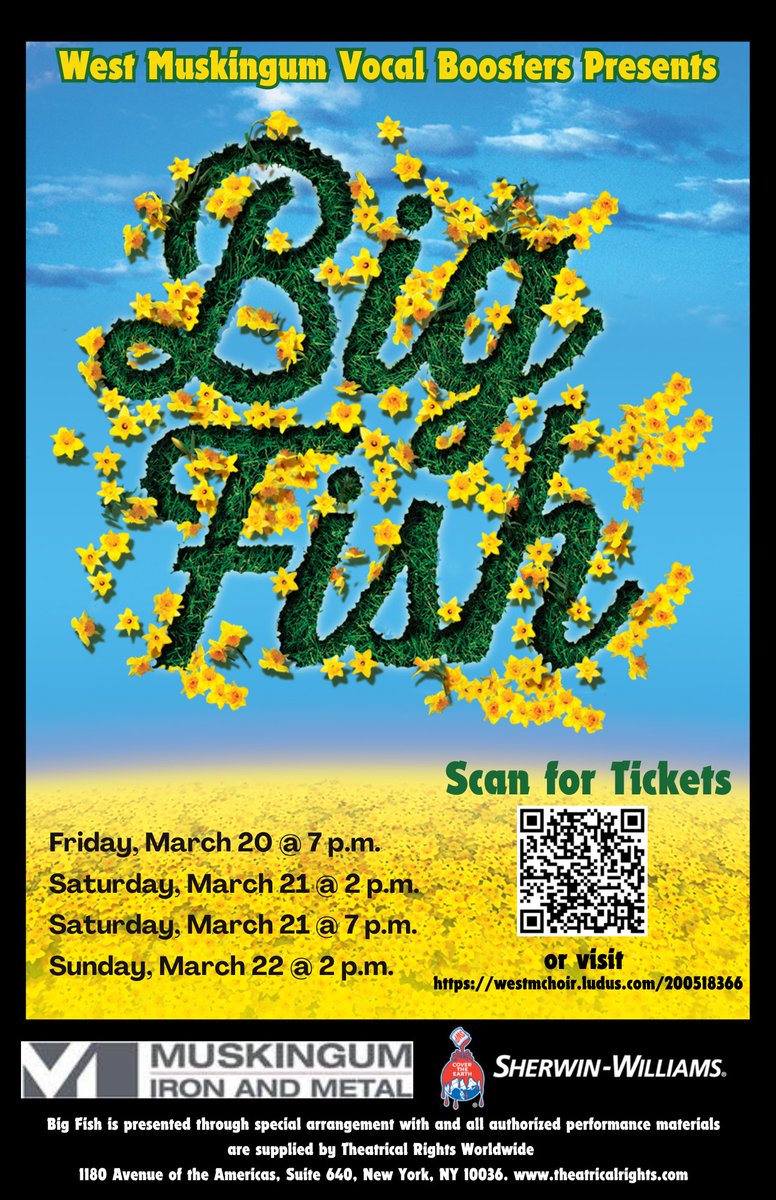 WESTMCHOIR's tweet photo. #BigFishTheMusical

https://t.co/56xUJtGYLa https://t.co/kaycQKvfXl