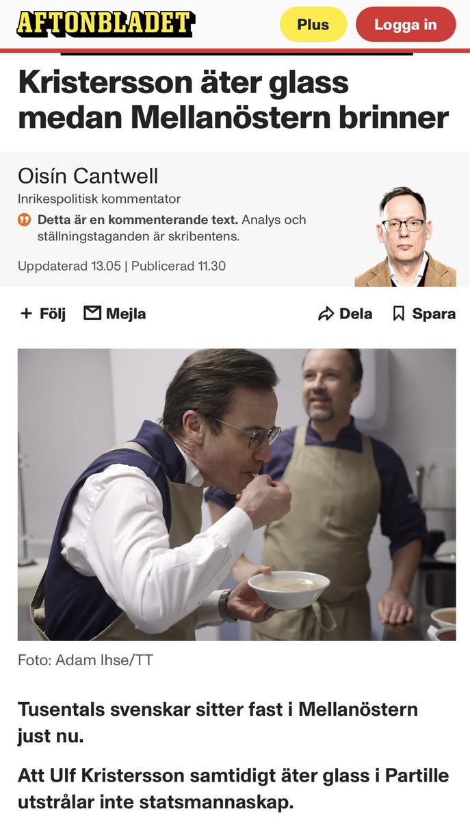 Är detta verkligen journalistik? Aftonbladets propagandaapparat har gått förbi nazisternas på 30-talet. Undrar om de är stolta. 
Tänk alla som helt okritiskt läser detta och liknande från propagandaorganet.