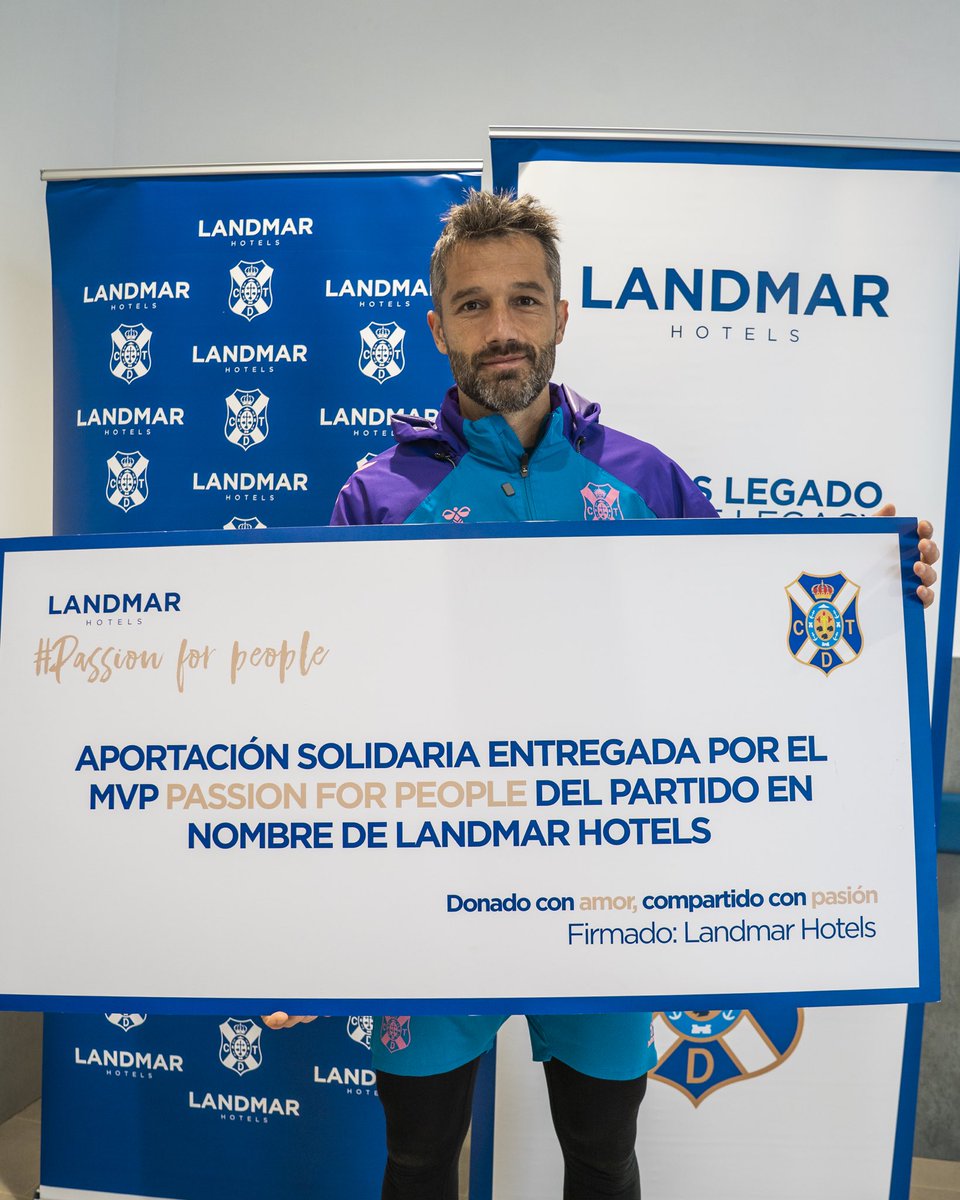 CDTOficial's tweet photo. 🏆 El Jugador Landmar Passion for People de esta jornada ha sido Aitor Sanz.

💳 Aitor ha elegido a APPEA (Asociación de Paliativos Pediátricos de Asturias) como la asociación destinataria del cheque solidario.

🤝 Gracias a @LandmarHotels como siempre, por seguir impulsando esta bonita iniciativa.

#LaBregaNosUne