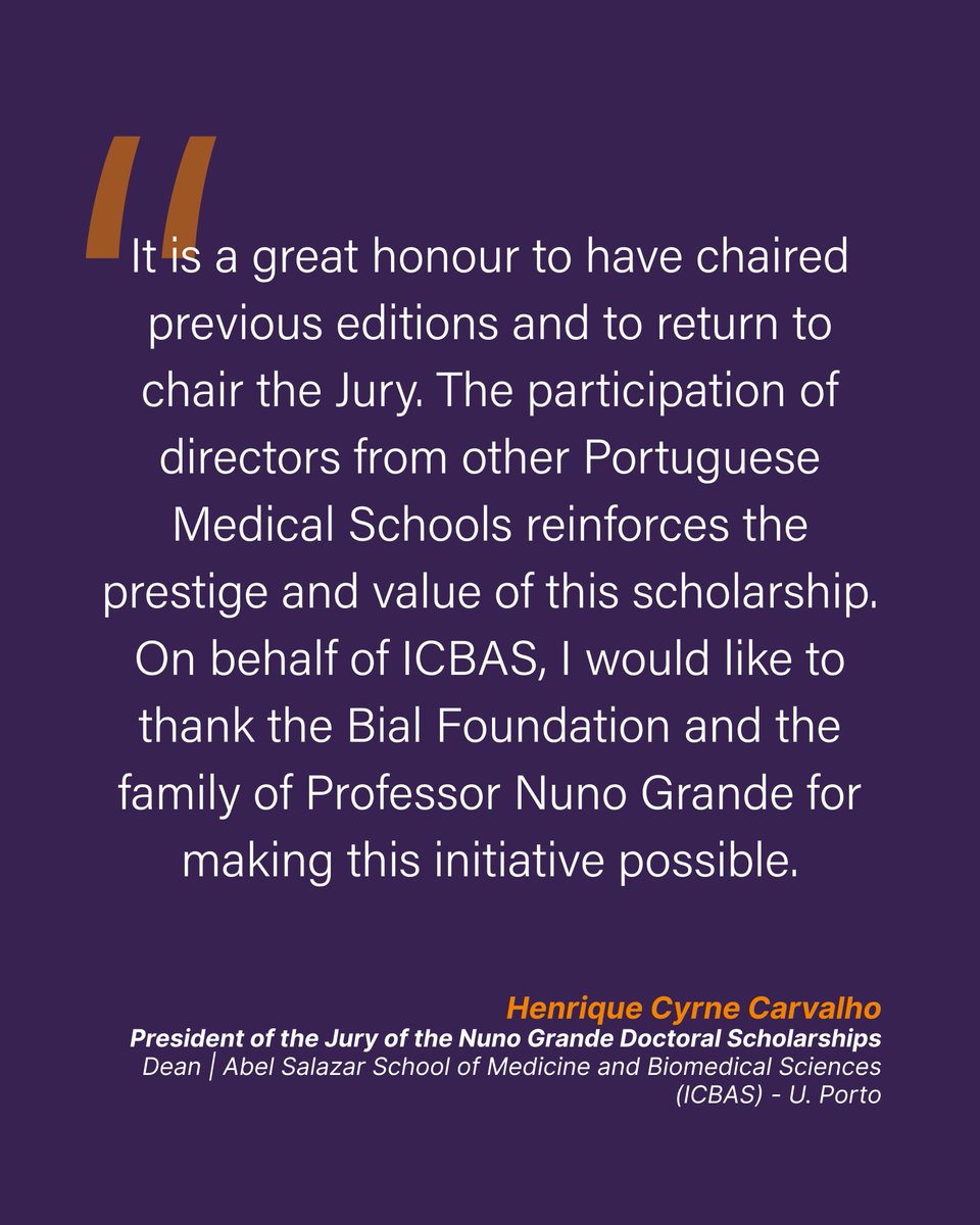 Bial Foundation tweet media