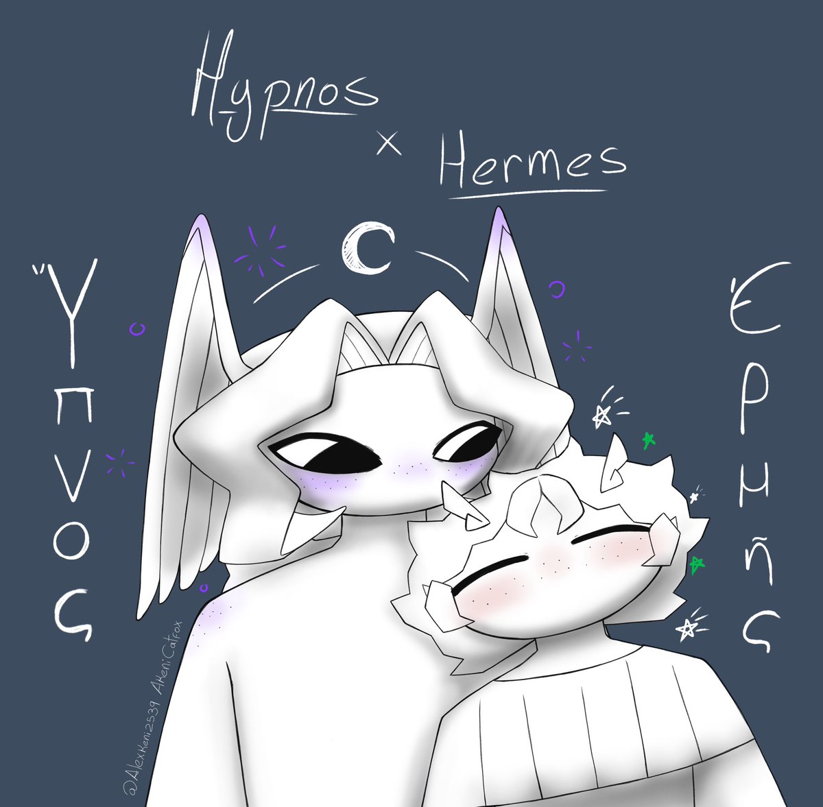 Alexkeni2539's tweet photo. Hypnos x Hermes 

Because I love them.

(Guess who's back but not for too long)

#hypnosxhermes #hermesxhypnos #hermesgreekgod #hypnosgreekgod #fanart #art #drawing #rareship #hermesxhipnos #hipnosxhermes #hermes #hypnos #hipnos https://t.co/8Uv70aXoNS