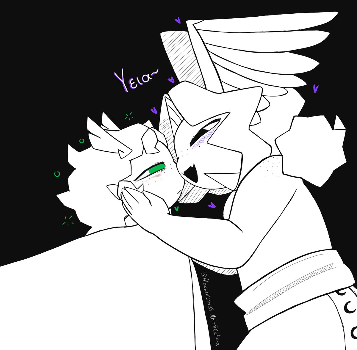 Alexkeni2539's tweet photo. Hypnos x Hermes 

Because I love them.

(Guess who's back but not for too long)

#hypnosxhermes #hermesxhypnos #hermesgreekgod #hypnosgreekgod #fanart #art #drawing #rareship #hermesxhipnos #hipnosxhermes #hermes #hypnos #hipnos https://t.co/8Uv70aXoNS