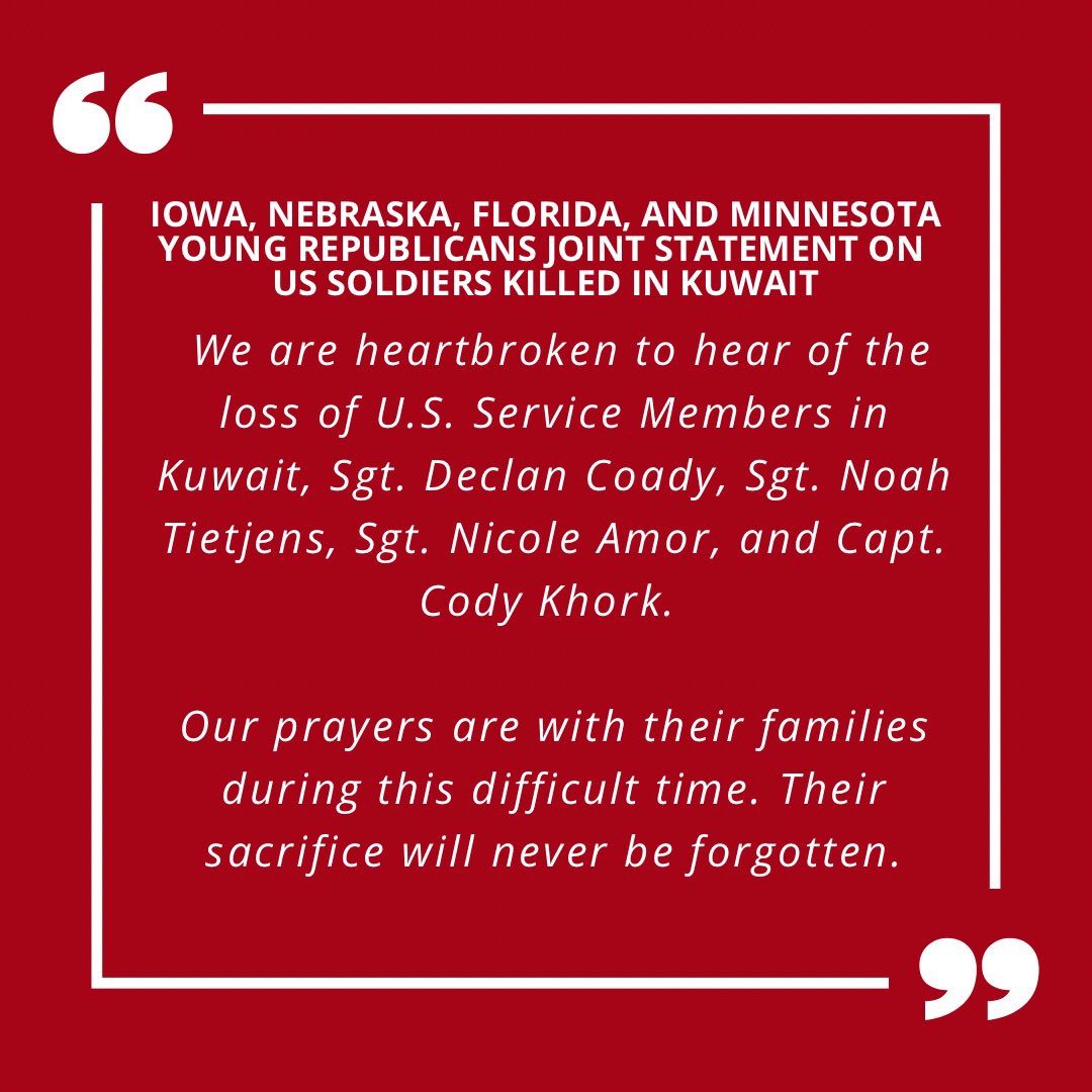 Iowa Young Republicans 🇺🇸 🐘 tweet media