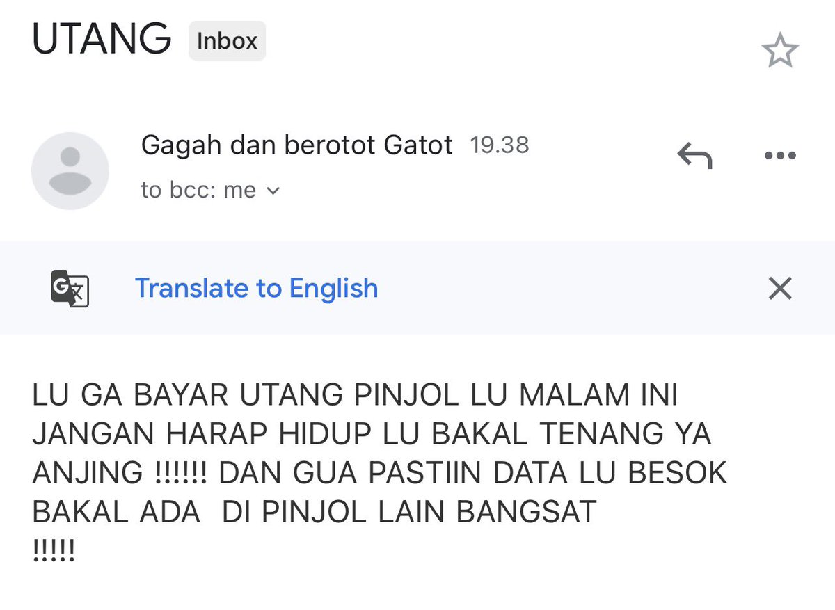 helloangel236's tweet photo. Gw ada telbay di singa,fin+,danaku.. ada yg kirm begini ke email kantor gw. Kira2 siapa ya? https://t.co/fwkz5r3RnW
