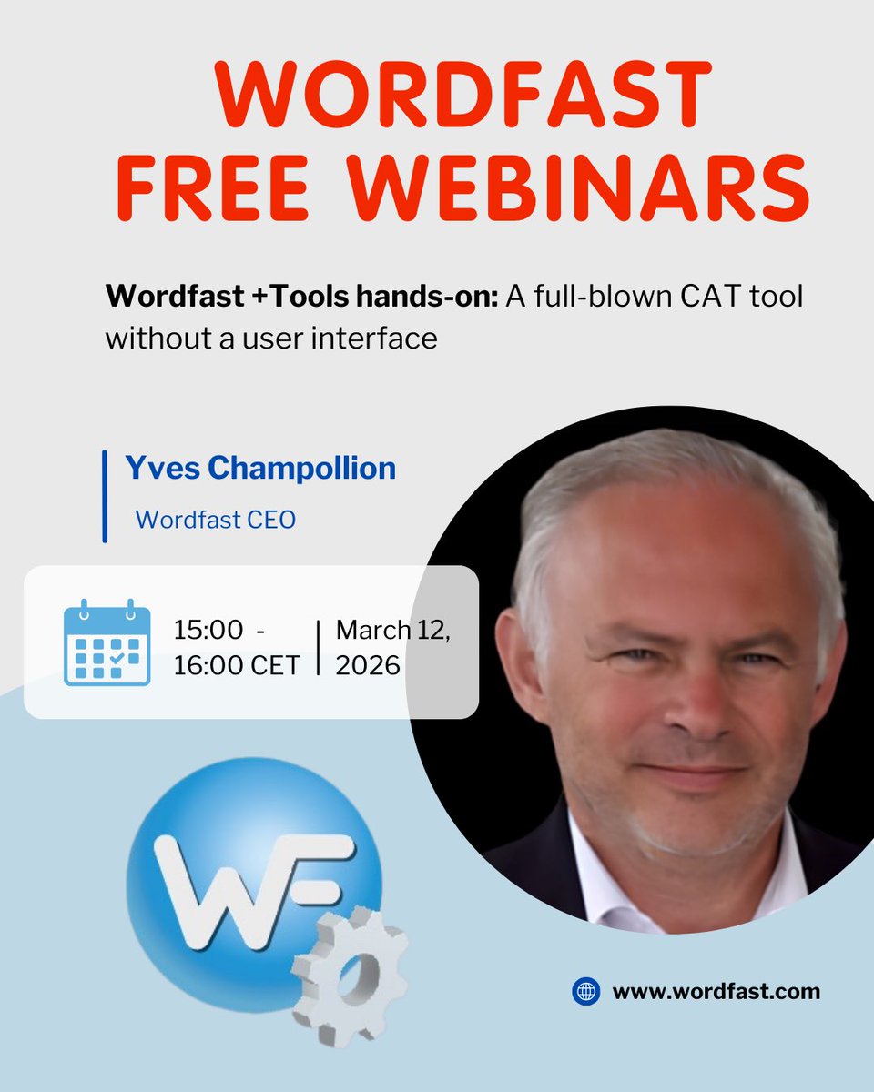 Wordfast tweet media