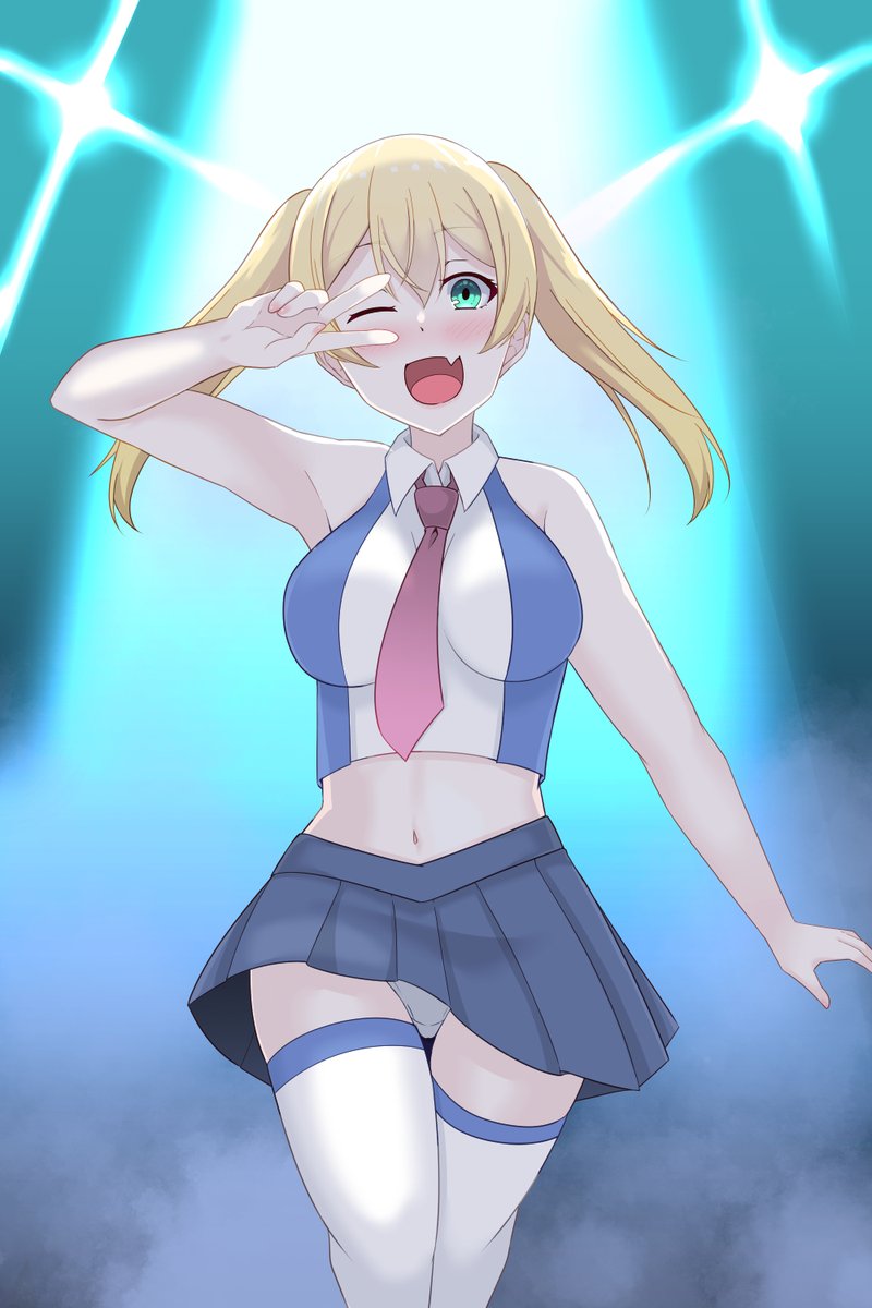 最近漫画ばかりでカラー絵描いてなかったのでリハビリ。
ついでに淫魔堕ち差分つけてみました。 