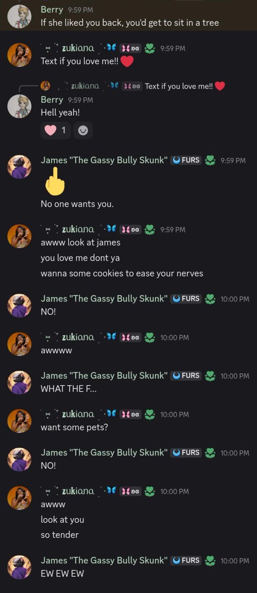 GassySkunkBully's tweet photo. Lets all say that @Tiredasfgir is a pedophile.

Reason why: She try [ERP] me and been weird by doing NSFW on me. I was very uncomfortable when I am "Gay Boy" and that person a female when I don't like date females. 

So beware of this pedophile on Twitter and Discord too.

Thx! https://t.co/efU49s9Kkx