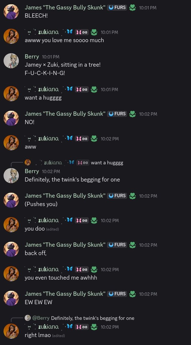 GassySkunkBully's tweet photo. Lets all say that @Tiredasfgir is a pedophile.

Reason why: She try [ERP] me and been weird by doing NSFW on me. I was very uncomfortable when I am "Gay Boy" and that person a female when I don't like date females. 

So beware of this pedophile on Twitter and Discord too.

Thx! https://t.co/efU49s9Kkx