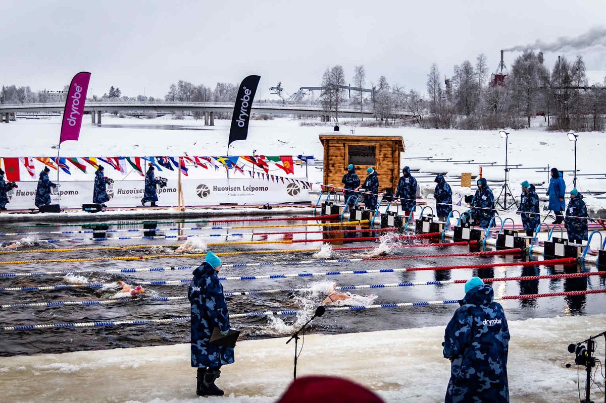 MoroccoInFIN's tweet photo. 🇲🇦 Morocco Makes History in Oulu! ❄️🏊♂️
From 1–8 March 2026, Morocco becomes the first Arab and African country to officially participate in the #IWSA Winter Swimming World Championships in #Oulu, Finland.
Led by world and national champion Mohamed Manfaloti, alongside Fairouz Chbani, President of Winter Swimming Morocco, the Moroccan delegation proudly carries the Kingdom’s colors on the international stage, also marking an important milestone for Moroccan women in extreme endurance sports.
👏 If you are in Oulu, come cheer for Team Morocco 🇲🇦, support the athletes, and be part of this historic moment!
#Morocco #WinterSwimming #Oulu2026
