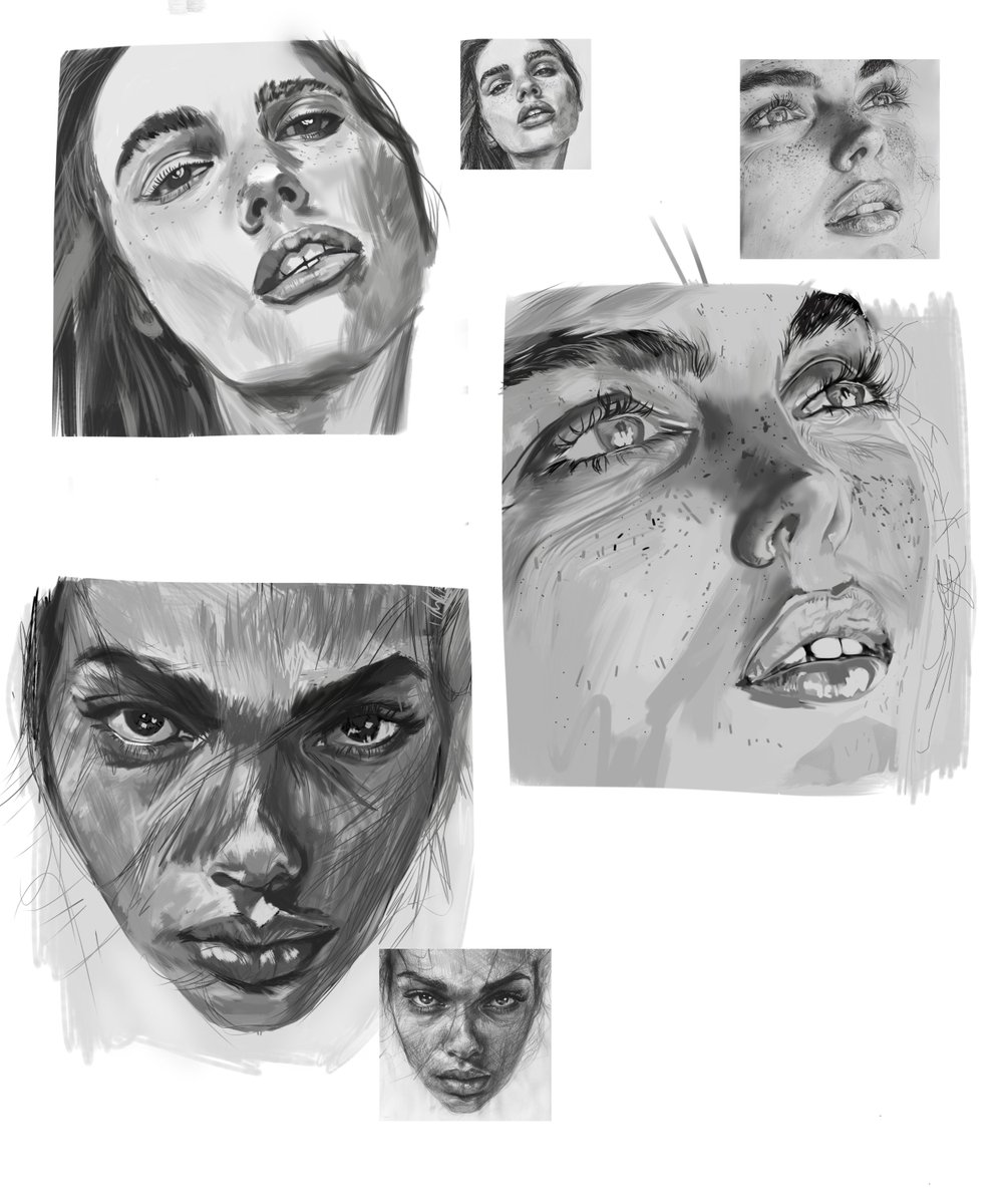 Kata_tsoomi's tweet photo. Practice Drawing 1 https://t.co/EYpgBEANyY