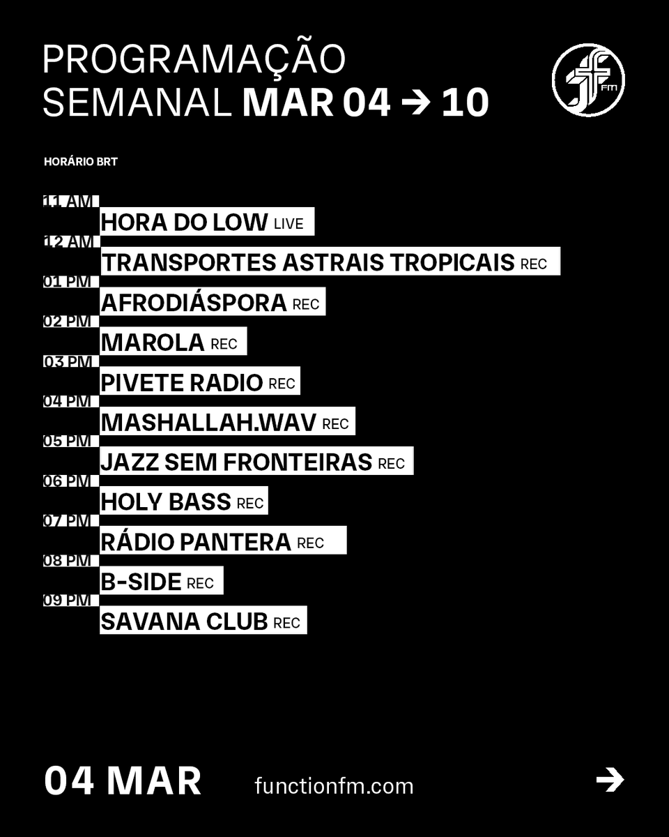 Function FM tweet media