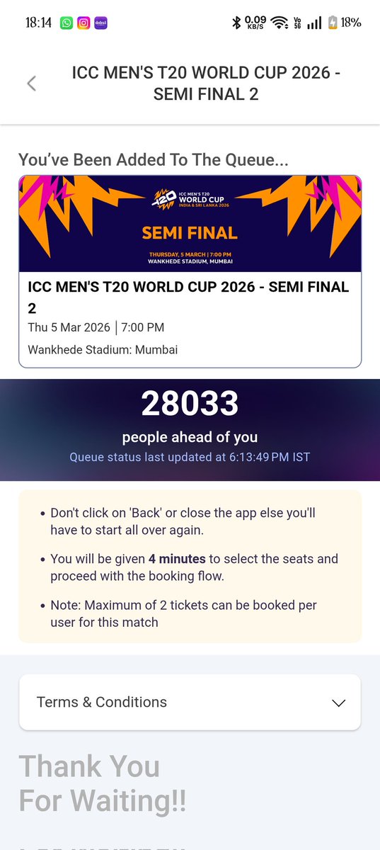 kappilgupta's tweet photo. @bookmyshow So called progress after 13 mins, worst ticketing app https://t.co/LBaut8ngJJ