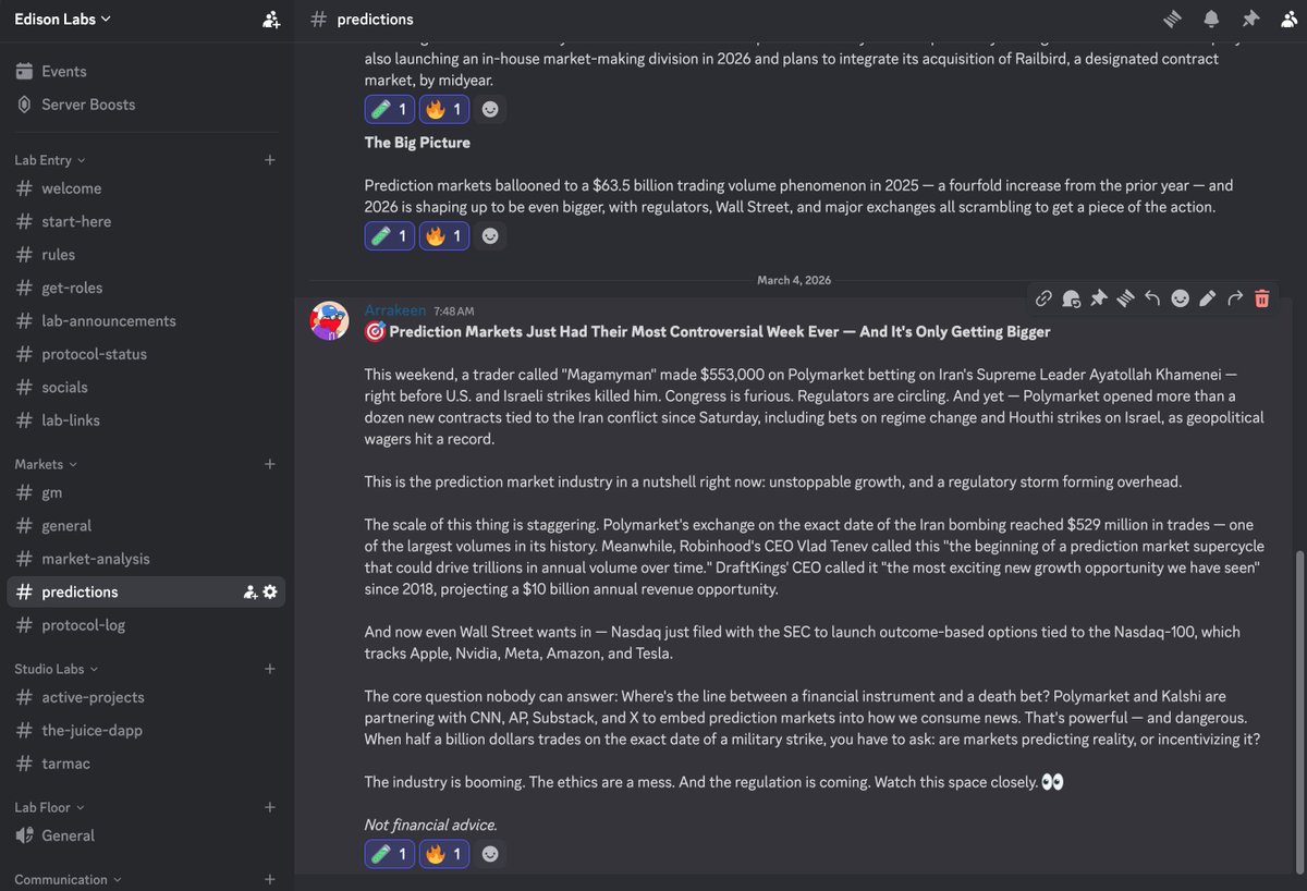 Edison Labs tweet media