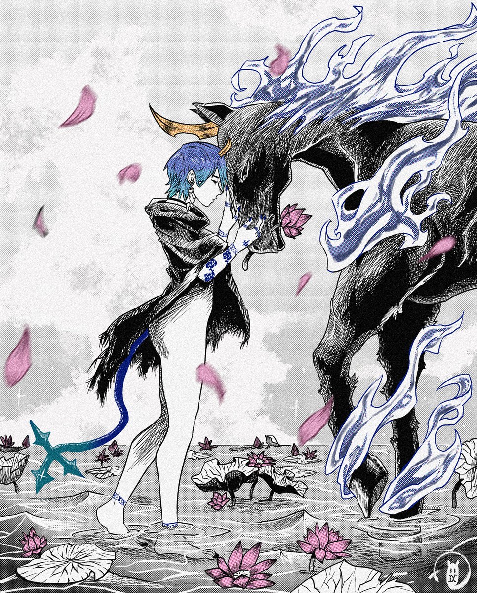 IX_Prussianblue's tweet photo. 2026 Year of the fire horse.

อาจจะช้าไปหน่อย แต่นี่คือภาพต้อนรับปีม้าไฟในฉบับของผมครับ
สุขสันต์ปีใหม่ทุกคนอีกครั้งนะครับ 🙏🏻🙂

IX https://t.co/AVuOeTypNm