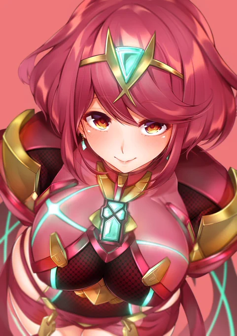 少し昔のものですが、アカウント活発にしたいので過去絵再掲させてください ゼノブレイド2にどハマりしてた時のイラスト