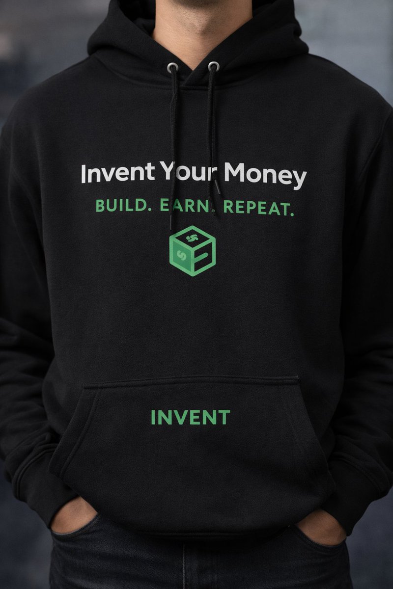 Muhammad_miraz0's tweet image. Just designed my dream hoodie for @inventmoneyapp 🖤🔥
Clean. Minimal. Street-ready.
“Invent Your Money” — because we don’t wait for money, we build it.
BUILD. EARN. REPEAT. 💚
Would 100% wear this in public.
What do you think? 👀
#InventMoney #SwagDesign
