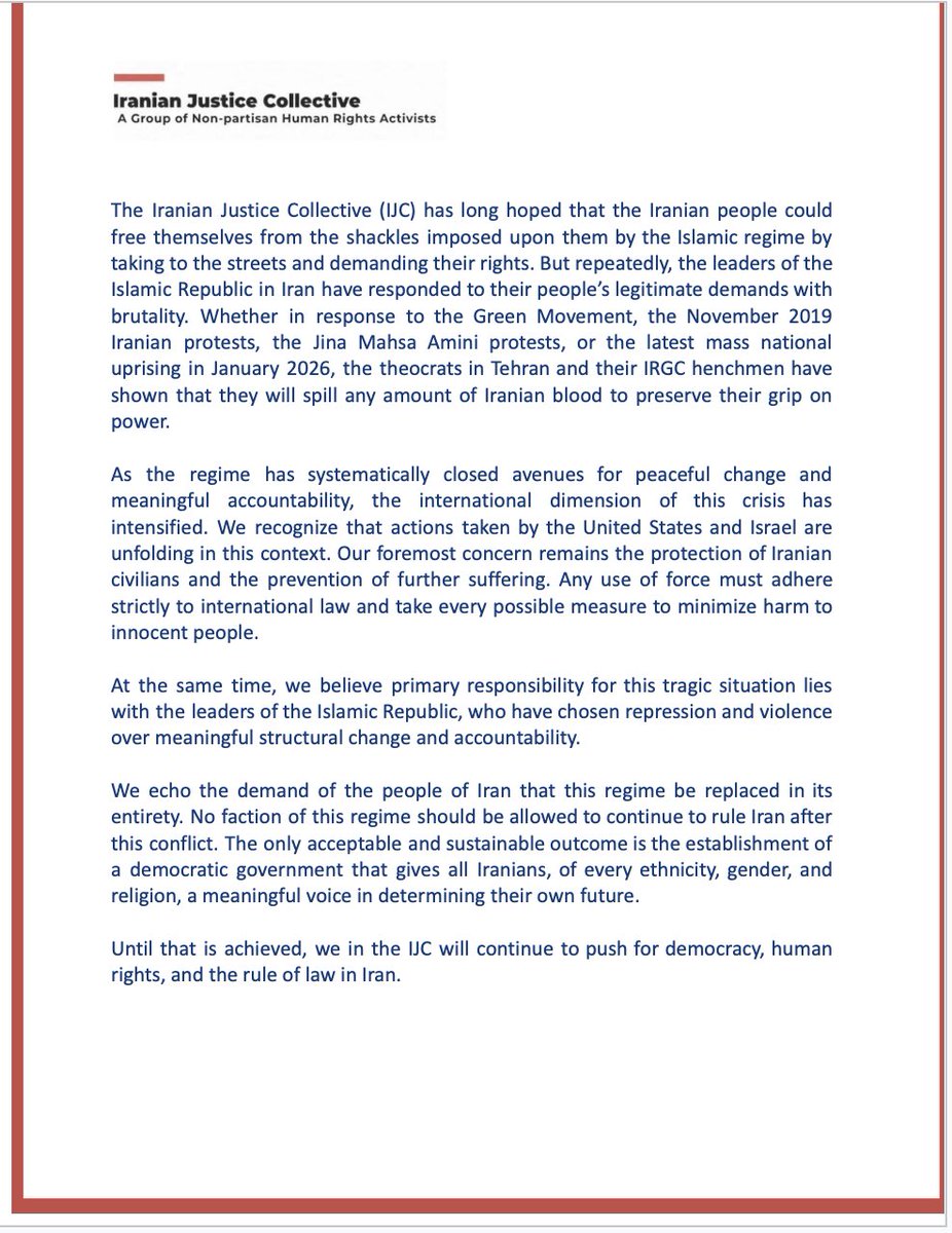 Iranian Justice Collective tweet media