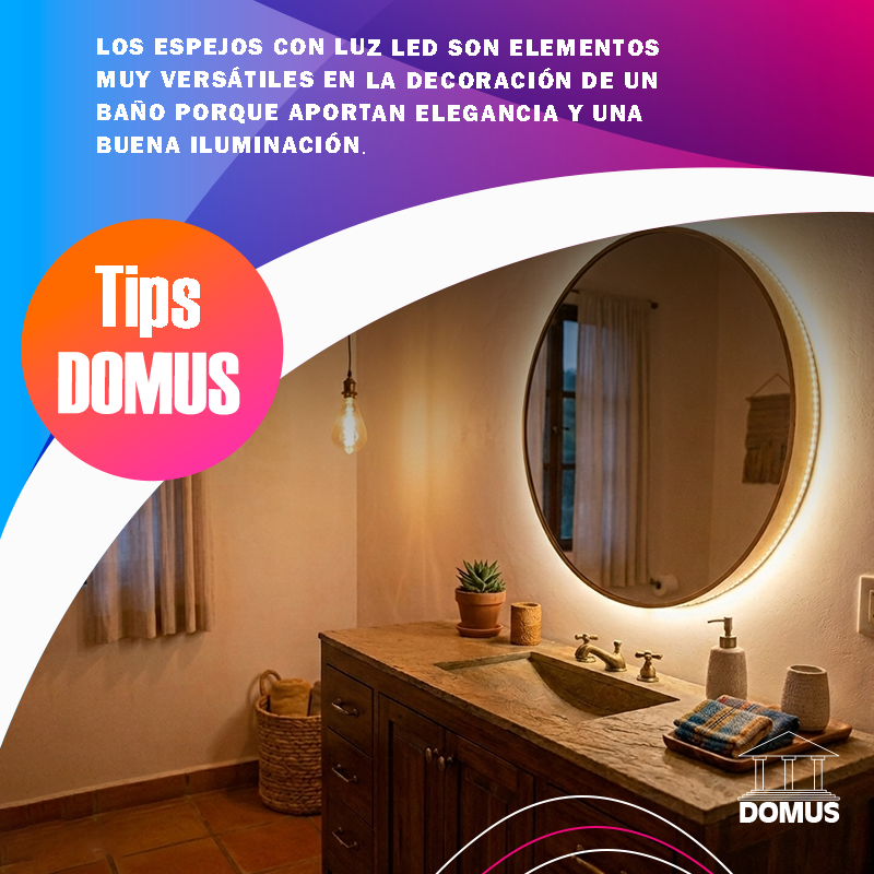 inmodomus's tweet photo. ▶️Hay ciertas cosas que son imprescindibles en la #decoración 😉 de un baño y uno de estos objetos son los #espejos 🪞 y si deseas darle un plus a este elemento te recomendamos un espejo con #luzLED 🔦 para obtener un toque más elegante.

#InmobiliariaDOMUS #TipsDOMUS #Mérida https://t.co/BiJOJTwoVW