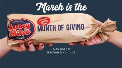 MaryBelleB29005's tweet photo. March is here, and that means it's time for @jerseymikes Month of Giving!

All month long, when you order from Jersey Mike's, you can round up or donate to help support Team Texas athletes on their journey to the 2026 Special Olympics USA Games.

And Don’t forget to stop by https://t.co/3eApBrtHLi
