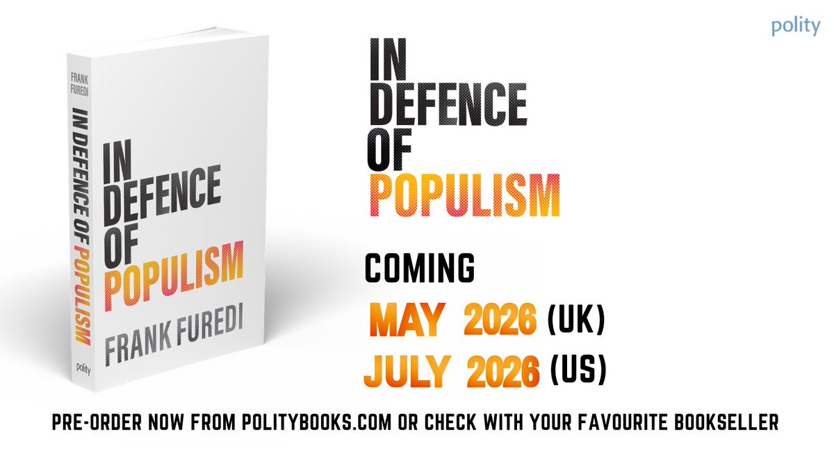 Frank Furedi tweet media