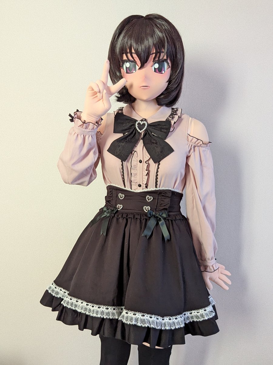 back_ofTheFlyer's tweet photo. わたしのお気に入りコーデ
#kigurumi #着ぐるみ #地雷系女子 https://t.co/GDOT2ifWPG