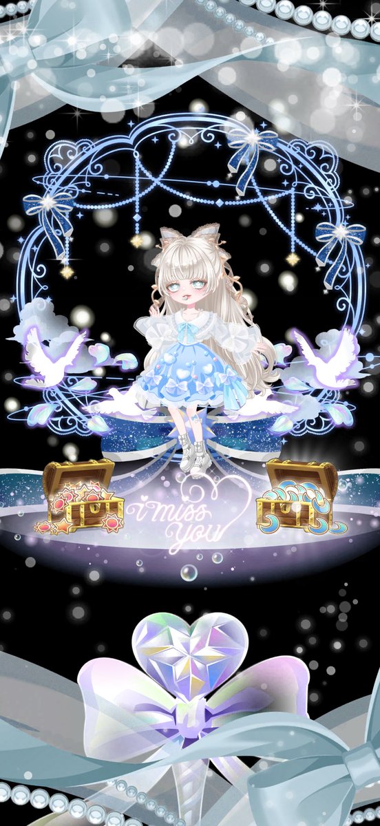 ホワイトデーっぽいコーデ(っ⸝⸝･-･)⊃ꔛෆ
真っ黒背景使ってみた( *´꒳`*)

今回よっぽどのことがなければ1万ステラは確実に当たりそうだなぁ…
欲しいのは『10万ステラ』＼_(･ω･´)ｺｺ重要!←←←やめろ

#ホワイトデー
#ペアリウム #着せ替えゲーム