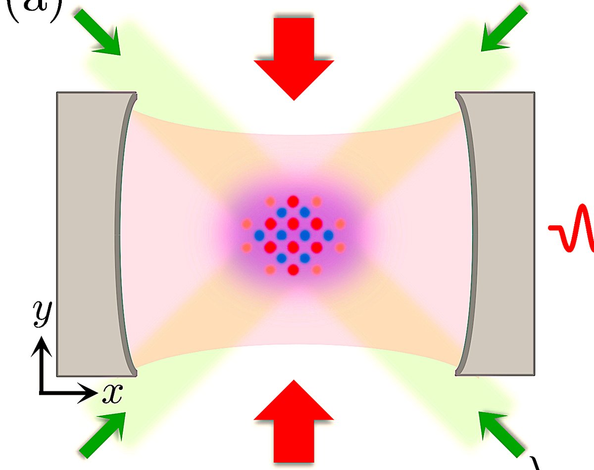 MatheyGroup's tweet photo. How to make a topological superfluid in a driven cavity, and get a first-order phase transition in the process: https://t.co/fC9jsbV3H2 . It's been fun figuring this out with Hannah, thanks to her work and dedication! https://t.co/MUkLTX7DpM